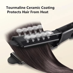 KIPOZI Lisseur Cheveux Professionnel Fer a Lisser Plaque Revêtue de Titane Anti-frisottis